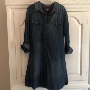 Merona denim shirt dress